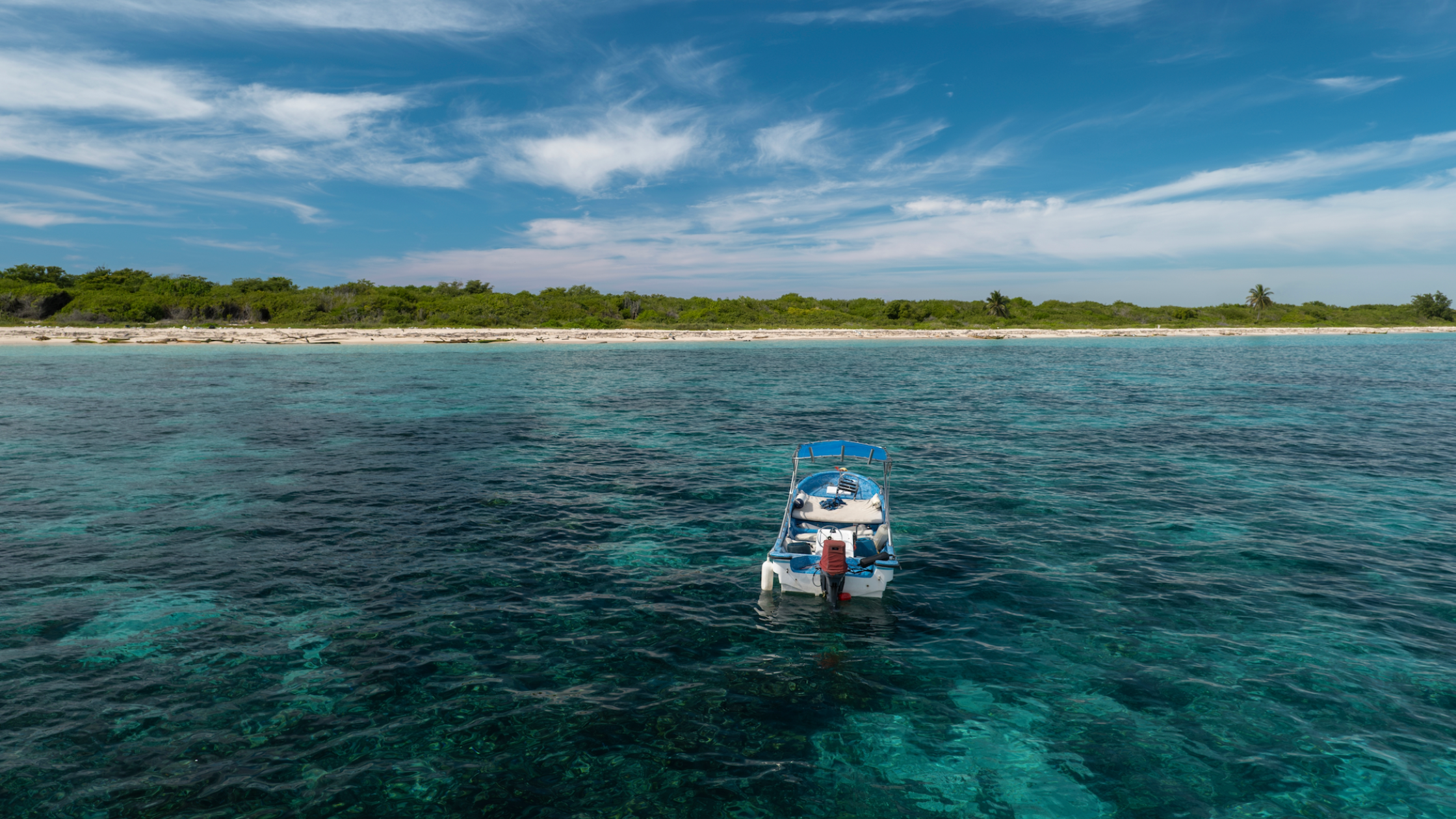 secluded boat | Elena Berd on Shutterstock